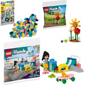 NWT 3-Pack Lego Friends 30633 + 30659 + Lego 41958